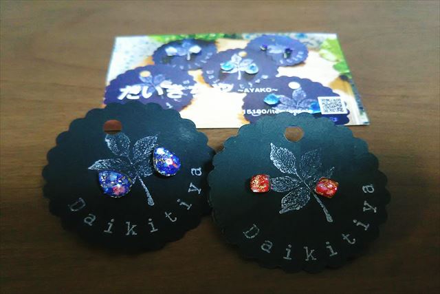 横浜ハンドメイドマルシェ2018,ピアス