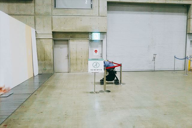 横浜ハンドメイドマルシェ2018,ベビーカー置き場