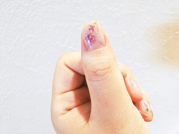 ネイルシール | ジェル風ネイル(フェリシモ)